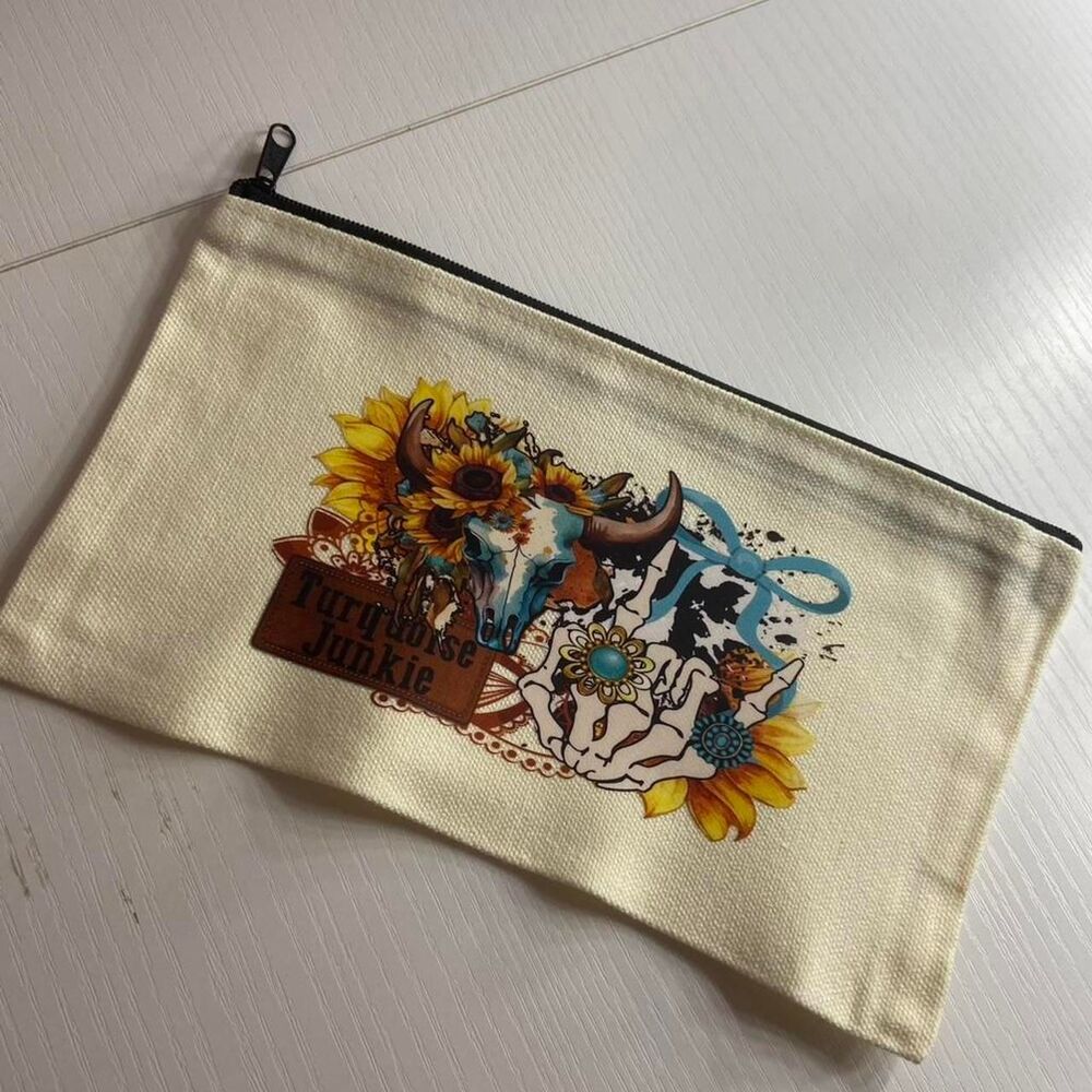 Western Zipper Pouch